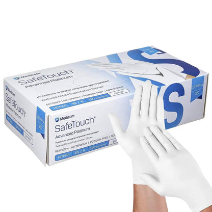 Gant nitrile blanc
